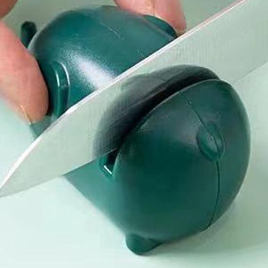 Ostrzałka do noży w kształcie słonia Antykorozyjny biały korund Wygodne narzędzie do ostrzenia noży do ostrzenia kamienia szlifierskiego