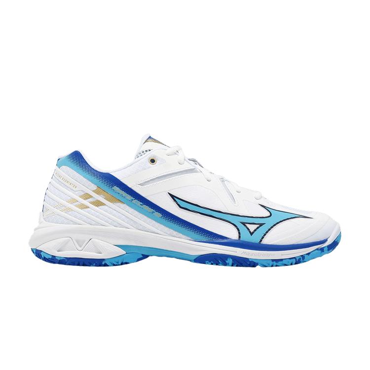 

Mizuno Кроссовки Wave Claw 3 Wide White Pageant Blue Unisex 71GA244302 36