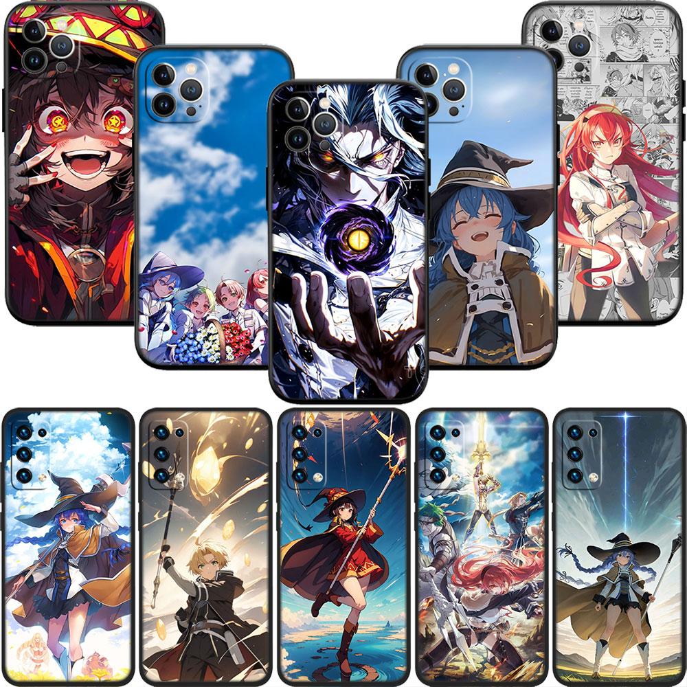 mushoku tensei Phone Case for Motorola Moto Edge Plus G54 E14 G04S G45 G54 G64S30 S50 X30 X40 X50 Ultra Pro Power