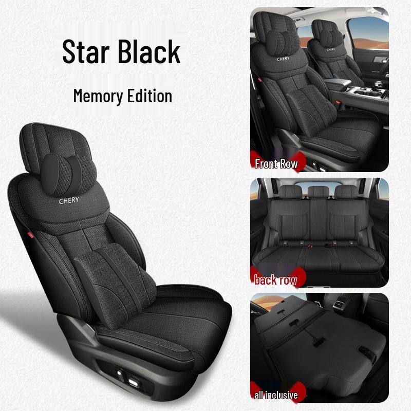 Chery Fengyun T6 Breathable Linen Car Seat Cushion Cover