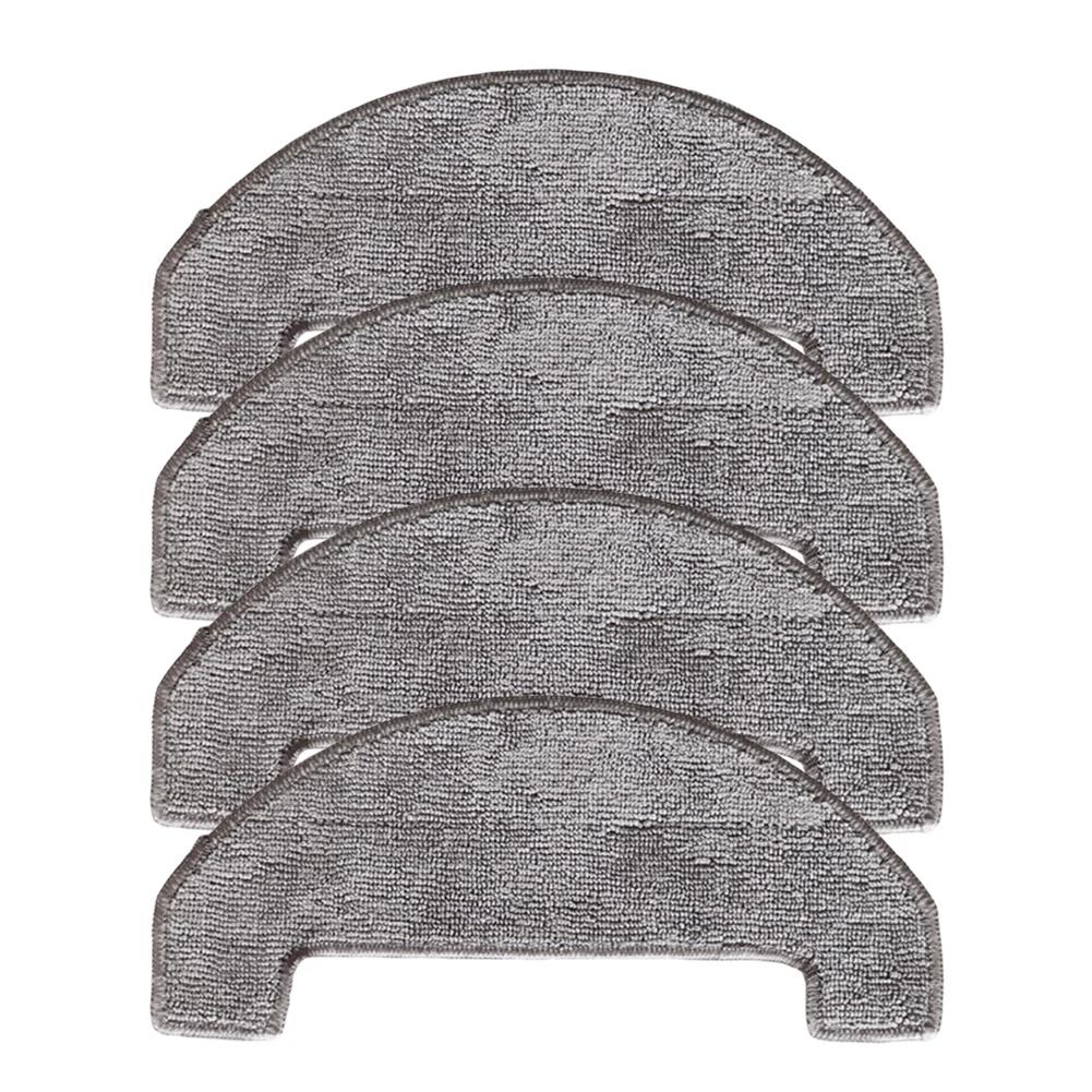

4 Pack Washable Microfiber Mop Cloth for uninell UR3 Robot Vacuum Cleaner Reusable Replacement for Pets and Kids Homes