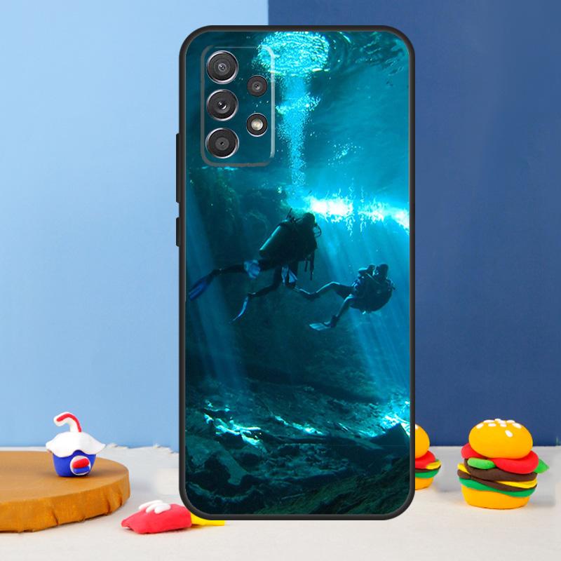 Scuba Diving Case For Samsung Galaxy A54 A34 A14 A13 A53 A16 A26 A36 A56 A12 A22 A32 A52 A06 A15 A35 A55