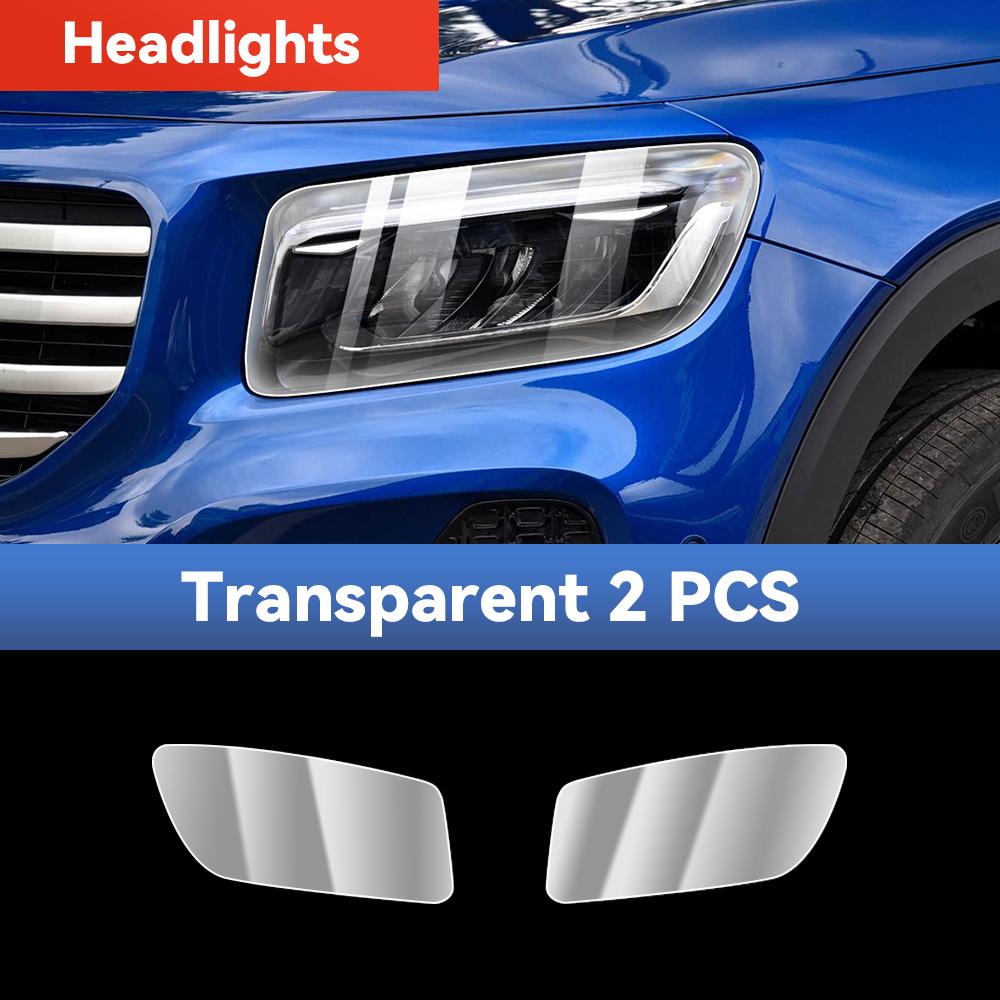 For Mercedes Benz GLB Class X247 -2025 TPU Headlight Anti-Scratch Transparent Modification Color Changing Protective Film
