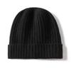 Treasure Series Cashmere Beanie: Unisex Thick Knit Wool Hat with Baby Yarn