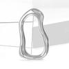 New Trendy Irregular Big Circle Brooches for Women Men Gold Plated Silver Color Metal Lapel Pins Geometric Jewelry Gifts 2026
