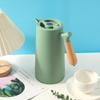 Household Thermal Insulation Pot, Thermos Bottle, Wooden Handle, Large Capacity Warm Kettle, Coffee Pot, Gift Pot