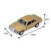 1/36 Scale Die-Cast Benz 1981 Model 280E with Openable Doors & Pull Back Action
