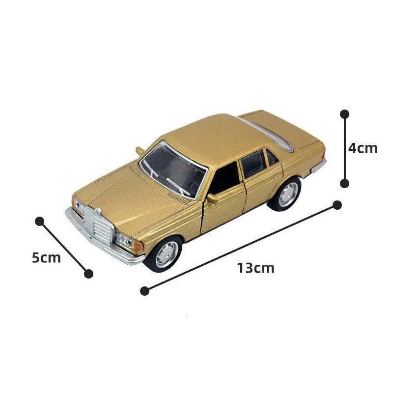 1/36 Scale Die-Cast Benz 1981 Model 280E with Openable Doors & Pull Back Action