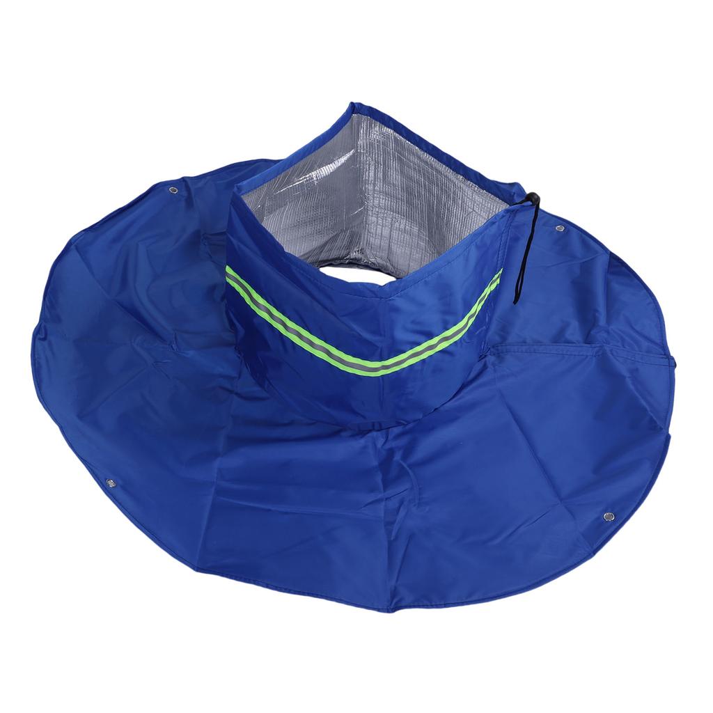 Palm Tree Root Freeze Protector with Ground Nails Reflective Strip Winter Plant Root Cover for Outdoor Cold Weather