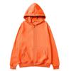2025 Unisex Hooded Cardigan: Solid Color, Loose Fit for Spring/Autumn Sportswear