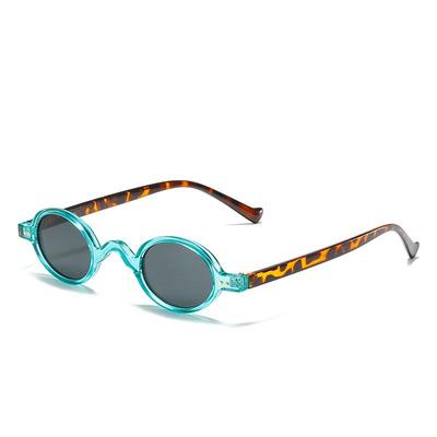 Trendy Retro Hip Hop Mini Round Sunglasses for Men & Women - Street Style Gag Glasses