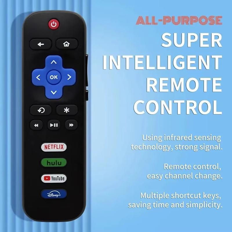 RC280A Replacement Remote Applicable for TCL Roku/Hisense Roku/Onn Roku/Philips Roku/Insignia Roku HD TV (Not for Stick and Box)