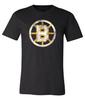 Boston Bruins Distressed Logo Shirt S-6XL Tracking!!