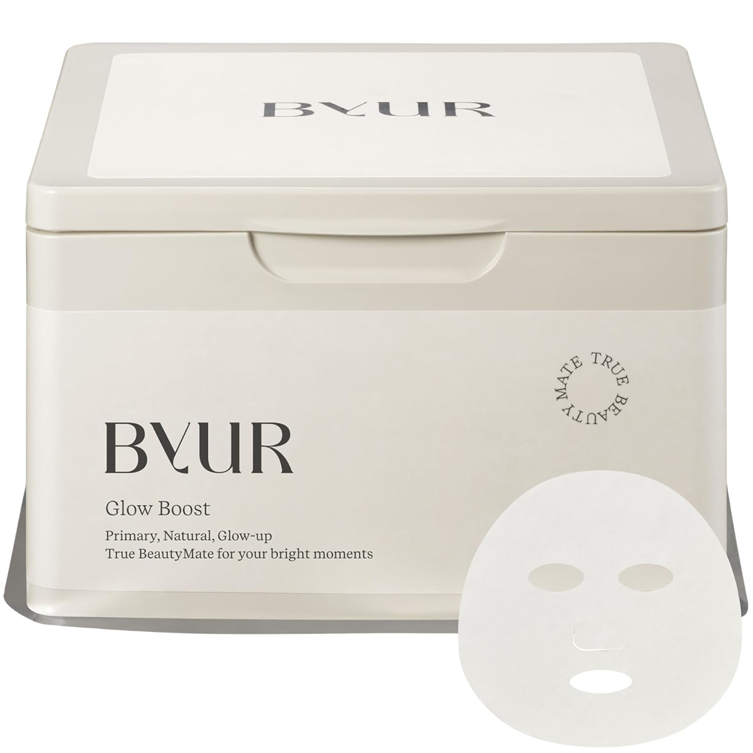 ByUR Daily Mask Face Pack Sheet Large Capacity Type 20 Sheets Anti-Aging CareRetinolGlow Boost