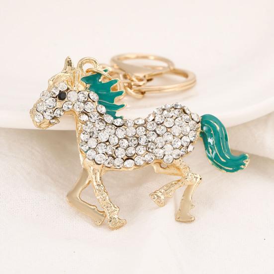 Keychain Pendant 2026 Year of Horse Mascot Good Luck Charm Key Chain Bags Backpacks Car Decoration Chinese New Year Gift