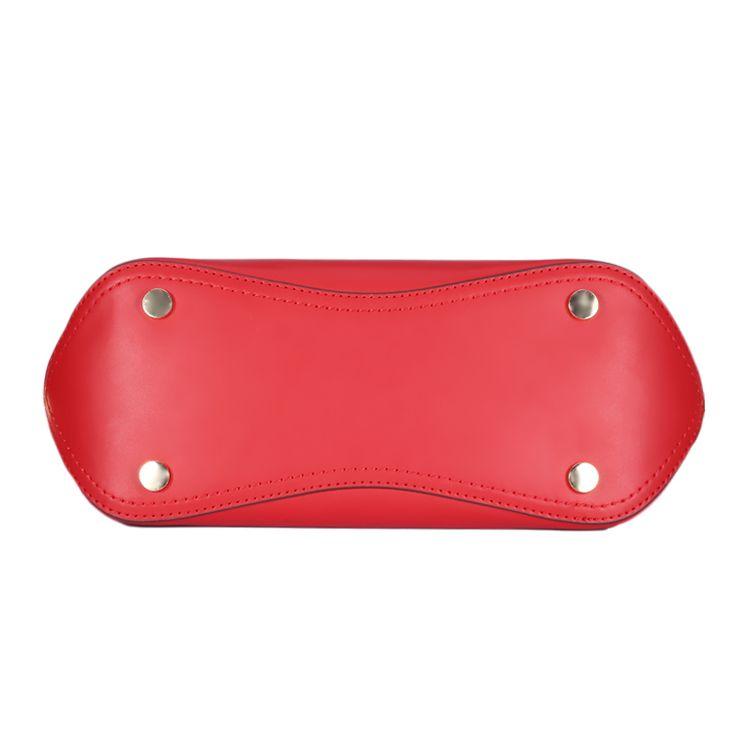 Michael Kors Mk Blakely Solid Color Large Capacity Commuter Tote Bag Crossbody Bag Medium Women Bags Bright-Red 30S8GZLM6L-BRIGHT-RED