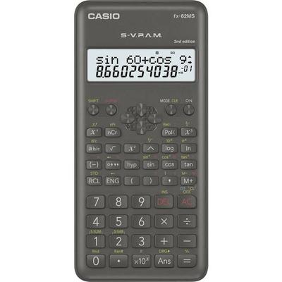 Casio FX-82MS-2 Kalkulator szkolny czarny Ekran: 12 na baterie(s) (szer. x wys. x gł.) 77 x 14 x 162 mm