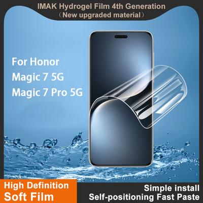 Per Honor Magic 7 Pro 5G Vetro IMAK Hydrogel Film 4a Generazione Pellicola Protettiva per Schermo a Copertura Totale