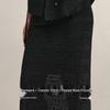 Less 2025 Autumn Casual Straight Long Skirt