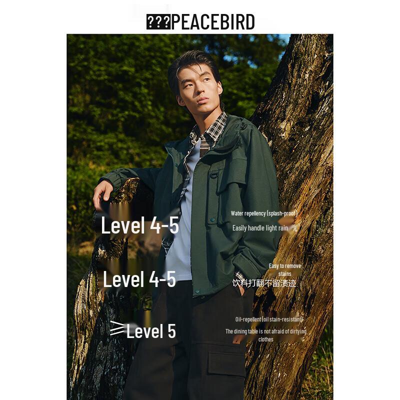 

Peacebird Men s Urban Casual Outdoor Jacket L