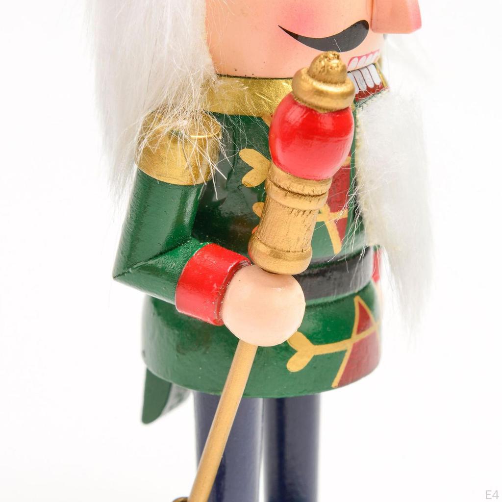 Nutcracker Figurine for Party Festive Bookcase Desktop Decorative