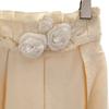 LOUIS VUITTON French silk blend Mimole length Pleated skirt 34 Ivory Women Used