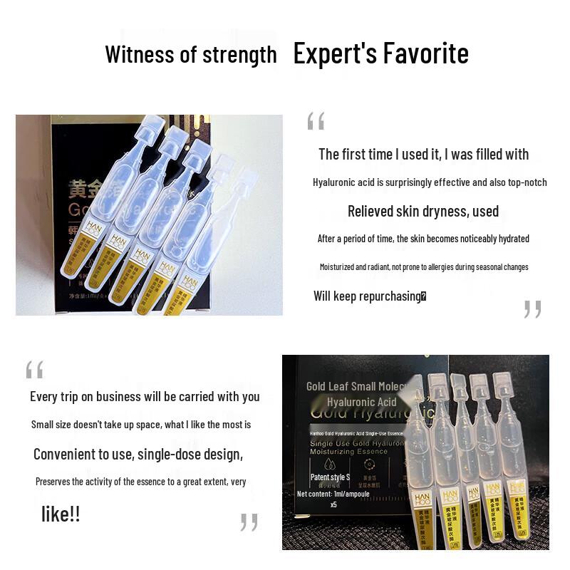 Hanhoo Gold Hyaluronic Acid Ampoule Serum