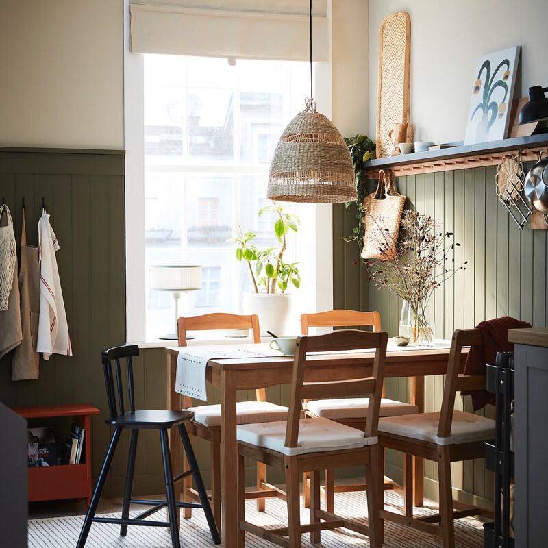 IKEA GRAMMOT Obdélníkový bambusový podnos