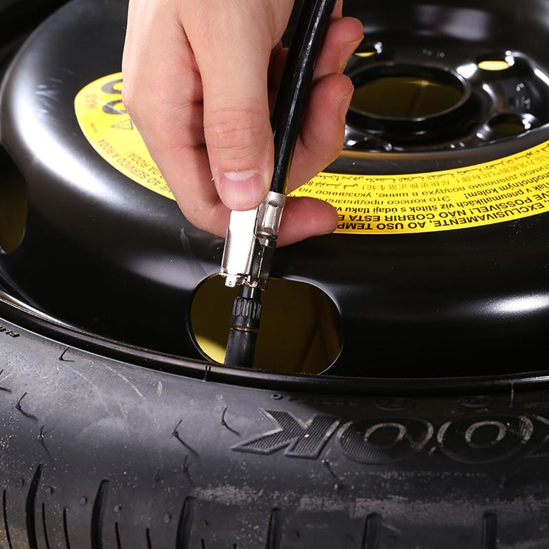 Car Tire Pressure Gauge 0-16Bar/0-230PSI Auto Tire Pressure Inflator Gauge High Precision Meter Detector For Car Motorcycle Bike