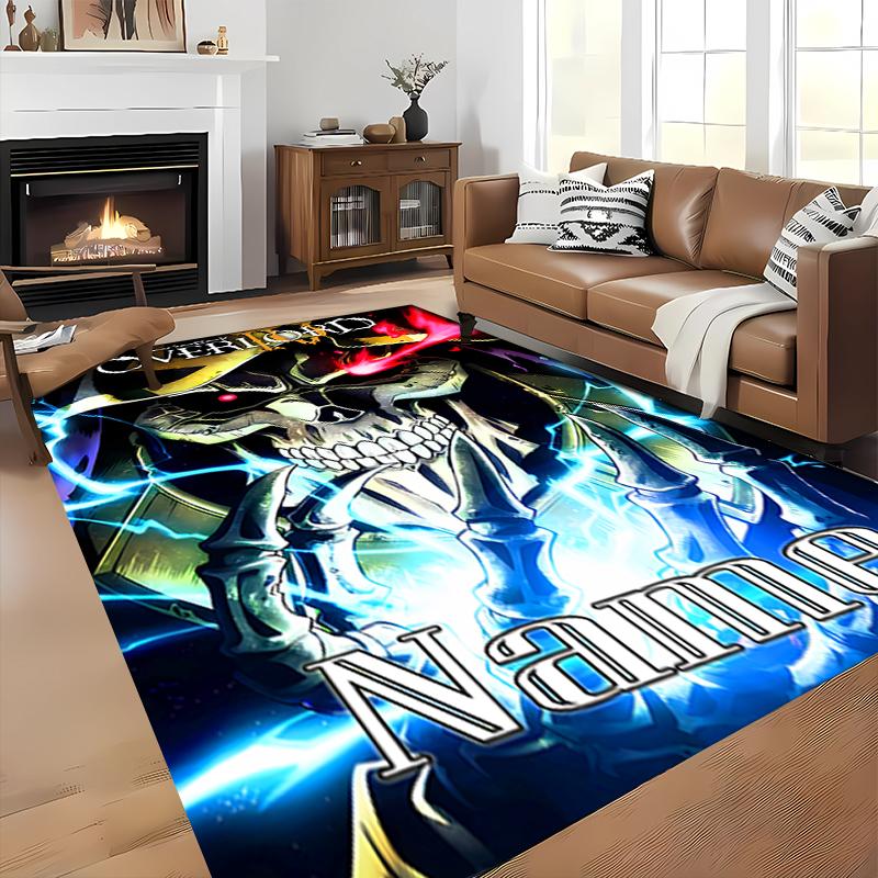 Custom personalization Overlord Area Rug - Perfect For Kitchen, Bathroom,Laundry Room Decor Large Size Available,Gift All Seasons