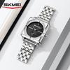 Watch Simple Quartz Watch Square Steel Belt Men's Watch Waterproof Watch Men's High-end Fashion Watch