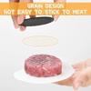 Round Shape 3 in 1 Burger Press Non Stick Stuffed Burger Patty Press  Home Cooking