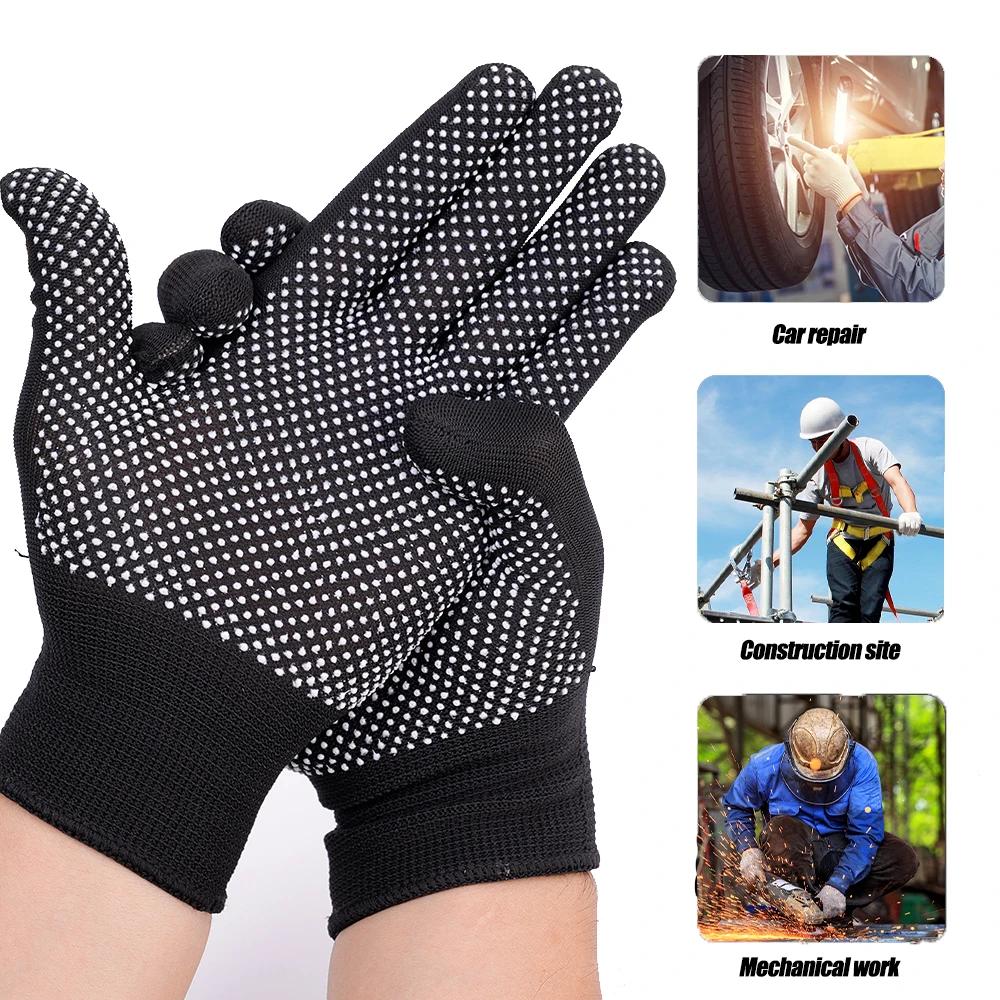 Non-slip Touch-Screen Nylon Gloves for Men Women In Summer Outdoor Cycling Work Fitness Breathable Non-slip Dispensing Gloves