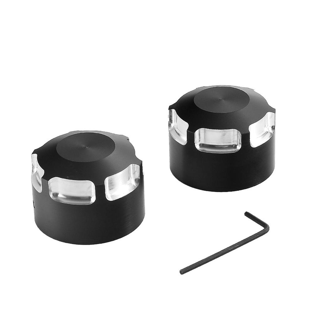 ATV Accessories for 2008-Up Rear Axles Nut Cover Caps Replacement Aluminum Alloy Nut Cover with Wrench