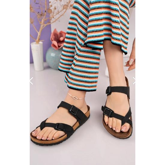 

Женские анатомические шлепанцы, летние тапочки Birken Mayari, черные 36