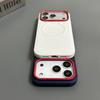 For iPhone Air iPhone 17 Pro Max Case For MagSafe Magnetic Ripple PU Leather Silicone Phone Cover Non-Slip Shockproof Bumper