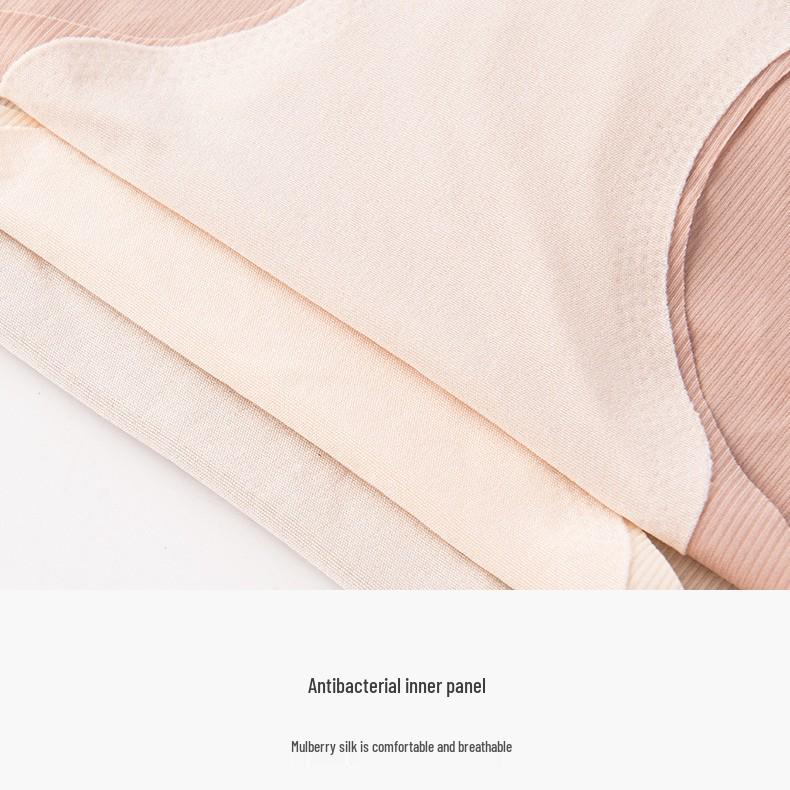 Women's Seamless Silk Thong: Breathable, Lightweight, Mid-Waist, One Size, Perfect for Spring/Summer.