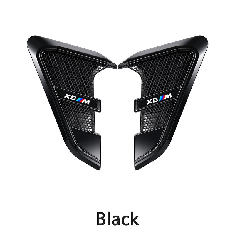 2PCS New logo Car Leafboard Decoration Body Fender Side Sticker For BMW X1 X2 X3 X5 X4 X6 X7 G30 G20 G32 G11 G12 F40 F30 F20 F10 BJ9