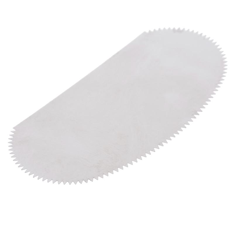 10Pcs Pottery Clay Steel Scraper For Polymer Steel Cutter Ceramic Serrated Tools