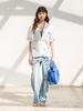 EDENIK Resort Flower Blouse_White