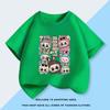 Labubu 3d Print Short-sleeved Children's T-shirt Fashionable Summer Clothes for Babies Half-sleeved Top for Big Kids