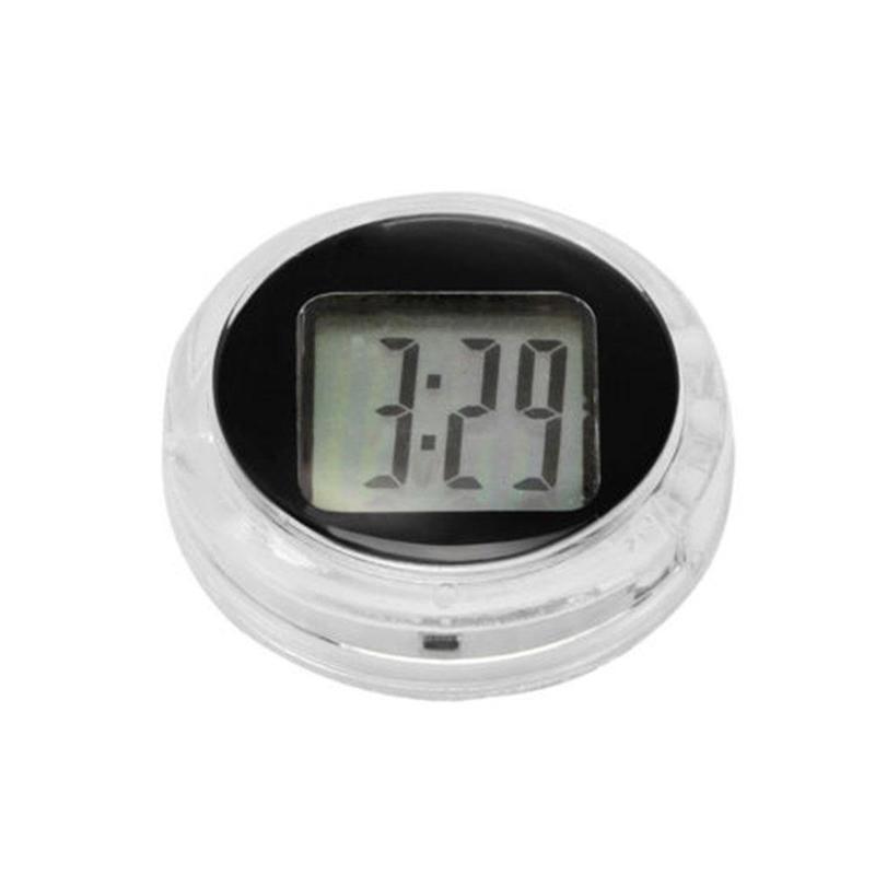 Mini Orologio Digitale Impermeabile per Moto Orologio A Incollare Display Ora per Moto