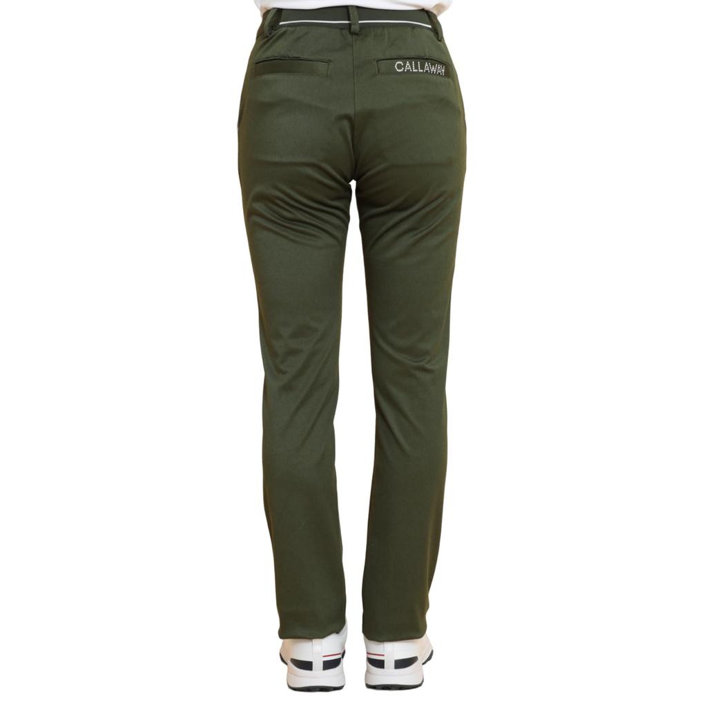 Callaway Stretch Golf Size L Women's 8-Way Water-Repellent Pants, Khaki, (C24226202)