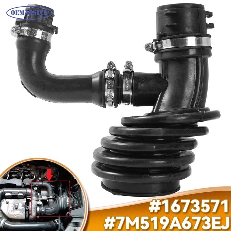 

High Performance Engine Air Intake Hose Pipe For Ford Focus C-MAX MK2 VOLVO C30 S40 V50 Direct Fit Replacement 7M519A673EJ
