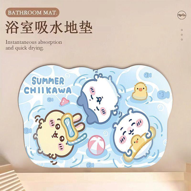 

коврик для ног в ванной комнатеJiyikawa коврик для унитаза с диатомовой грязью коврик для ног в ванной комнате дверь туалета нескользящий быстросохнущий грязеотталкивающий ковер 40X60cm 15.7X23.6in