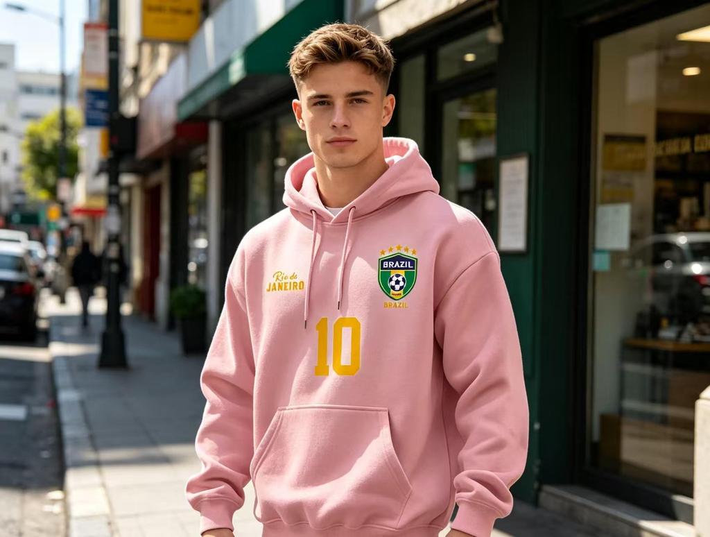 Men's Autumn Trendy Hooded Sports Jacket