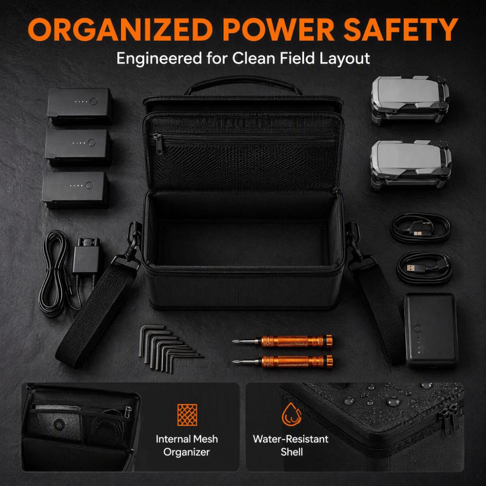 Waterproof Battery Fireproof Handbag Explosion-Proof Lipo Protective Case Batteries