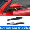 Rearview Side View Mirror Strip Molding Trim Sticker For Ford Focus      2024 Chrome Accessories Car Styling