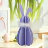Easter Bunny Decoration Easter Bunny Wooden Sign Novelty Freestanding Sturdy Detachable Table Centerpiece for Home Entrance