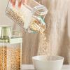Convenient Rice Bucket Sealed Sealing Food Organizer with Lid Practical Storage Container Tank for Kitchen and Office